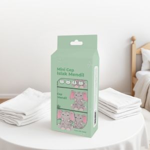 LD-C949 Tissue Basah Mini Karakter Travel 8in1 / Tisue Basah Bayi Bebas Alkohol 1Pack Isi 8PCS