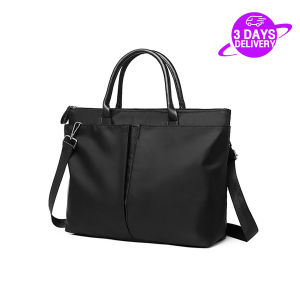 Leacat New women business briefcase tote bag office female messager bag simple and versatile casual portable shoulder bag large capacity 13.3 15.6inch laptop bag