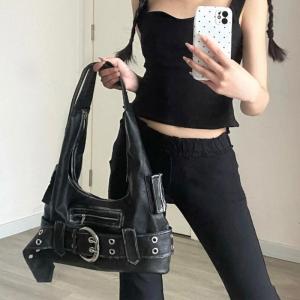 Eye Catching PU Leather Underarm Bag With Distinctive Designs Shoulder Purse For Modern Women Who Love Unique Styles