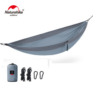 Naturehike เปลญวนกลางแจ้ง ultralight 1/2 คน swing camping เปลญวนสวมใส่คุณภาพดี anti-rollover camping เปลญวน