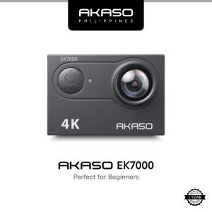 AKASO EK7000 | 4K30FPS Ultra HD Videos | Up to 40M Underwater (w/ case) | EIS 2.0 Super Smooth Stabilization | action camera | action cam | 4K camera