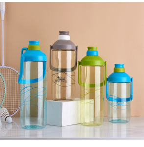 Seiverly Drinking Bottled Water Bottle Botol Air 2 Liter 1500ml 2000ml 2500ml Large Capacity Space up Sport outdoor