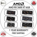AMD Radeon RX 5600 XT 6G D6 Gaming Graphics Card 5600XT GPU 2304SP GDDR6 RX 5600XT video card. 