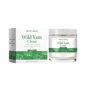 North Moon Menstrual Relief Yam Ointment Aloe Vera Moisturizing and Nourishing Cream for Relieving Menstrual Pain with Yam Extract