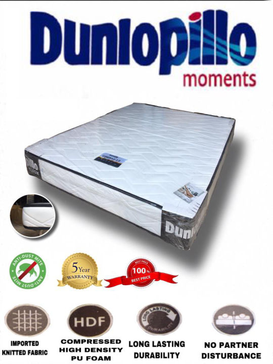 [ FREE 1 X RM99 KING KOIL PILLOW ] Dunlopillo By Orthorest 5 Inch
