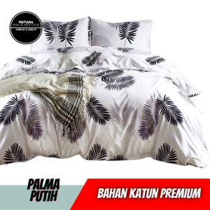 Mutiara Sprei Murah Promo Katun Lokal Premium PALMA Sprey Katun Dingin Bahan Rayon Adem Homemade Polos Karakter Aesthetic Murah Meriah ( Yang Di Dapatkan : Sprei Sarung Santal Sarung Guling / Belum Termasuk Badcover )