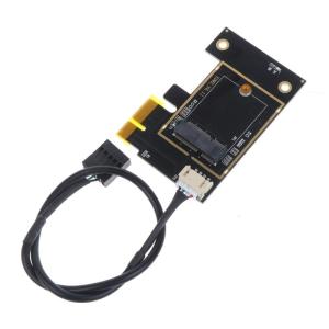 Cho M.2 Bộ điều hợp Wi-Fi Pcie Pci-E 1X Để M2 NGFF Không Dây Cho W Bluetooth-Tương Thích Cáp Cho Ax