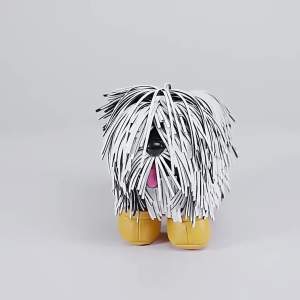 PU Leather Crossbody Bag Creative Dog Shaped Handbag Party Shopping Purse Shoulder Bag for Various Occasion