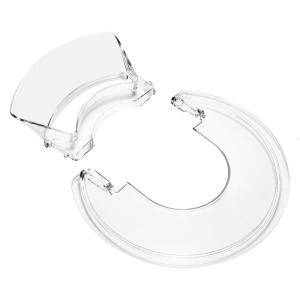 Pouring Shield for 3.5 Quart Tilt-Head Stand Mixer Splash Guard Mixer Bowl Stainless Steel Glass Kitchen Accessories