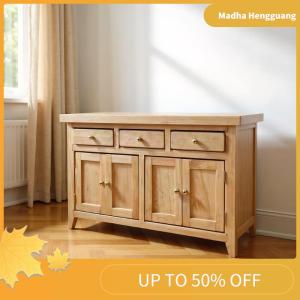 Madha 1Pcs 1 12 Scale Dollhouse Cabinet Living Room Miniature Birch Doll House Simulation Storage Cabinet DIY Accessories