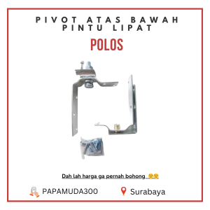 Pivot Atas Bawah Pintu Lipat Aluminium