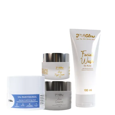 J-Glow - Paket Acne Solution - 4 Pcs