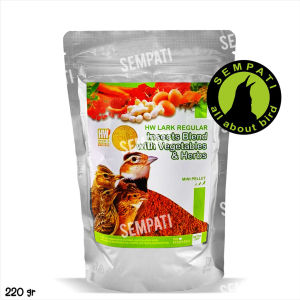 SEMPATI Pakan Burung Murai Batu Hwamei Cucak Hijau Kacer Anis Merah Insect Blend With Vegetables Kicau Premium HW PBIBKHW
