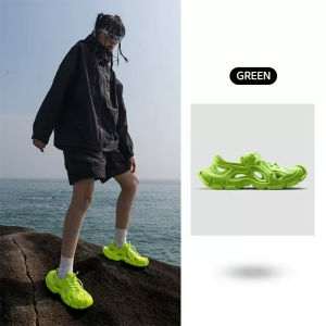 Crosss outdoor sandals for men and women with air-permeable thick-soled holes in summer