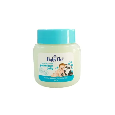 Babyflo Petroleum Jelly Powdery Fresh 100g