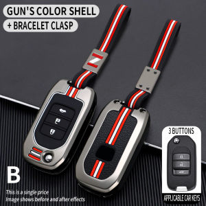 Car Key Fob Pocket Cover For Honda Civic CRV HRV Accord Jade Crider Odyssey 2015- 2018 Remote Protector Accessories