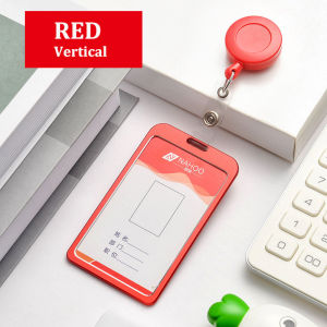 Hộp Đựng Thẻ Hợp Kim Nhôm 2022 Với ABS Có Thể Thu Gọn Hộp Đựng Huy Hiệu Thẻ ID Kéo Thẻ Tên Ngực Đồ Dùng Học Tập