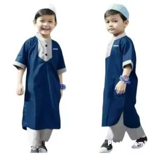 koko jubah anak usia 2 tahun sampai 12 tahun model jubah fahri