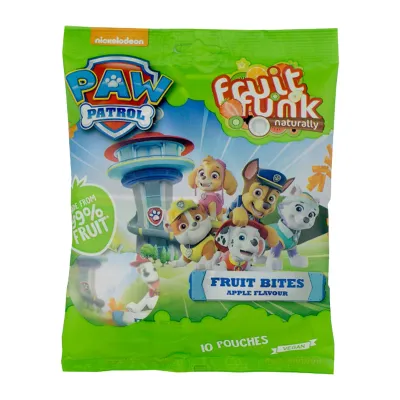 Fruitfunk Paw Patrol Multibag Apple Fruit Bites 10 x 10g