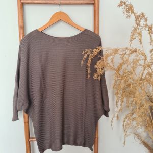BATWING SWEATER OVERSIZE / BATWING BLOUSE RAJUT