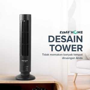 COD TaffHOME Kipas Angin USB Tower Leafless Ultra Quite YK 1208 / Kipas Angin Usb Tahan Lama Mini Kencang Power Bank Kipas Angin Potebel Berdiri