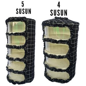 (Sarung) Cover tudung saji rak susun makanan food cover multilayer by Shafiyyah.sarban