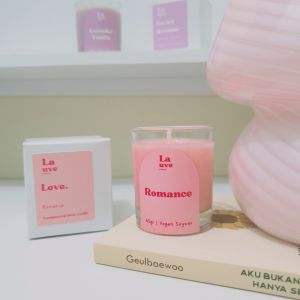 LAUVE 20 scent Basic Scented Candle Aromatherapy - Lilin Aromaterapi