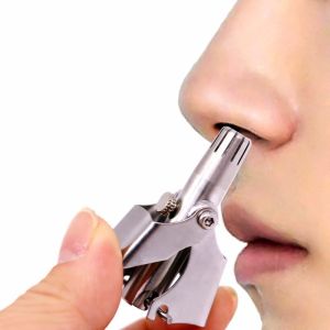[HCM] Máy Tỉa Lông Mũi Inox Không Gỉ Đầu Tròn Không Dùng Pin Có Thể Rửa Sạch-Cozy520