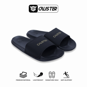 Calister - Sandal pria slip on dewasa series PRD-3 gold