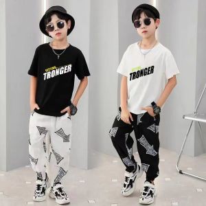 Kids Boys Clothing Sets 2PCS（Tops+Pants）Blouses T-shirt Shorts Casual Clothes for 3 To  12 Year Old For Boy