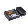 MOOER GE100 Guitar Multi-effects Processor Effect Pedal with Loop Recording(180 Seconds) Tuning Tap Tempo Rhythm Setting Scale & Chord Lesson Functions. 
