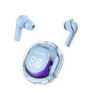 TWS Transparent Wireless Earphone Bluetooth 5.3 Headphones Sport Gaming Headsets Noise Reduction Earbuds Bass Touch Control