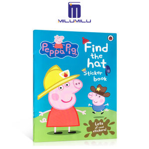 Find-the-hat. Sticker Book Paperback by Collectif Original English books