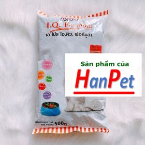 Hanpet - COMBO 5 GÓI (mỗi gói 500gr) thức ăn viên cho mèo APRO IQ- Xuất xứ Thái Lan - Dùng cho mèo mọi lứa tuổi ( 23