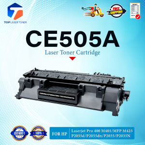 TOP TONER LASER หมึกเทียบเท่า 505A CE-505A 505 CE505A 05A 505 CE505 FOR HP P2055d P2055dn P2035 P2035N