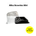 Mika Brownies Mini 8x8x5 cm [1 Pack 50 pcs]. 