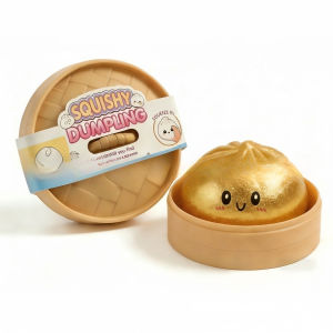 Steamer Steamed Stuffed Bun Smiley Face Toy Squishy Toy Decompression Simulation Large Steamed Stuffed Bun Toy Slow Rebound Toy