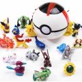 บอลโปเกม่อน Pokemon Ball (พร้อมโปเกม่อนจิ๋วด้านใน) บอลสุ่ม ไข่หมุน ขนาด. 