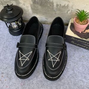 SEPATU sekolah dan kerja dokmar pria terbaru motip bintang