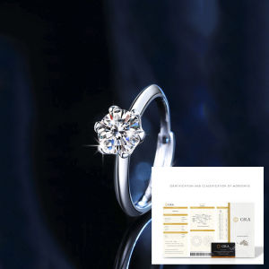 (โมซาไนต์ 100%)Eternal Love， แหวนคู่เพชร แหวนคู่เงินแท้S925 18K แหวนแฟชั่นหรูหราเบาๆหนึ่งปลอมจ่ายสาม แหวนคู่ปรับได้ ความจงรักภักดี  ไม่ก่อให้เกิดภูมิแพ้ ปรับได้ (พร้อมใบรับรองและกล่อง)