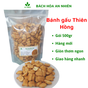 Bánh gấu nhân kem Thiên Hồng 500gr