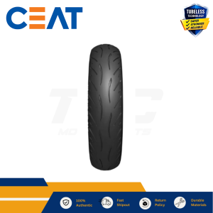 CEAT TUBELESS TIRES FOR MOTORCYCLES ZOOM RAD X1 110/70 R17 150/60 R17 ( 1 PC )