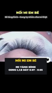 Mi Khay ACB Độ Cong J-B Độ Dày 0.05-0.07-0.10 Bắt Keo Tốt Tạo Fan Lông mi nhân tạo Thúy Hà