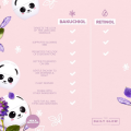 The Daily Glow Panda's Fantasy Brightening Eye Balm 10g. 