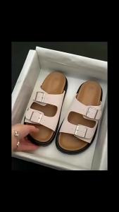 New Style Thick-Soled Sandals With Belt Buckle For Women Suitable For Outdoor Wear In Spring And Summer Fashionable And Casual Korean-Style Beach Sandals For Women