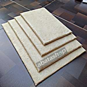 Kotak mahar uang bahan frame fiber & Alas hantaran styrofoam lapisan embos