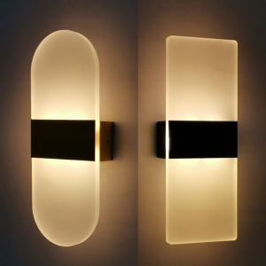 ELITEDEALSHUB Rechargeable Wall Light Unplugged Wall Mounted Touch Sensor Lamp Portable ic Installation Bedside Lamp Home Indoor Lighting