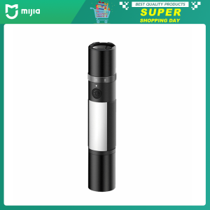 Mijia Multifunctional Flashlight Car Outdoor Emergency Strong Light Zoom Lithium Battery Fast Charging Car Safety Hammer