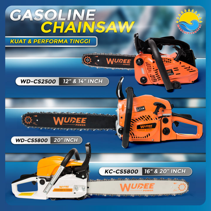 Mesin Potong Kayu Mesin Gergaji Sinso Senso mesin gergaji chainsaw 12'' 14'' 16'' 20''