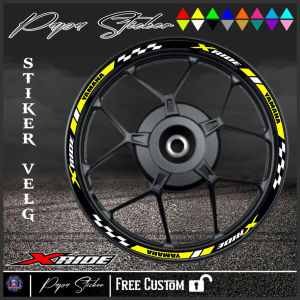 COD Cutting stiker velg Xride Semua tipe motor X ride code 02
